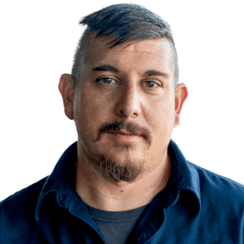 Staff member Travis Eslick from ID_7c8c96