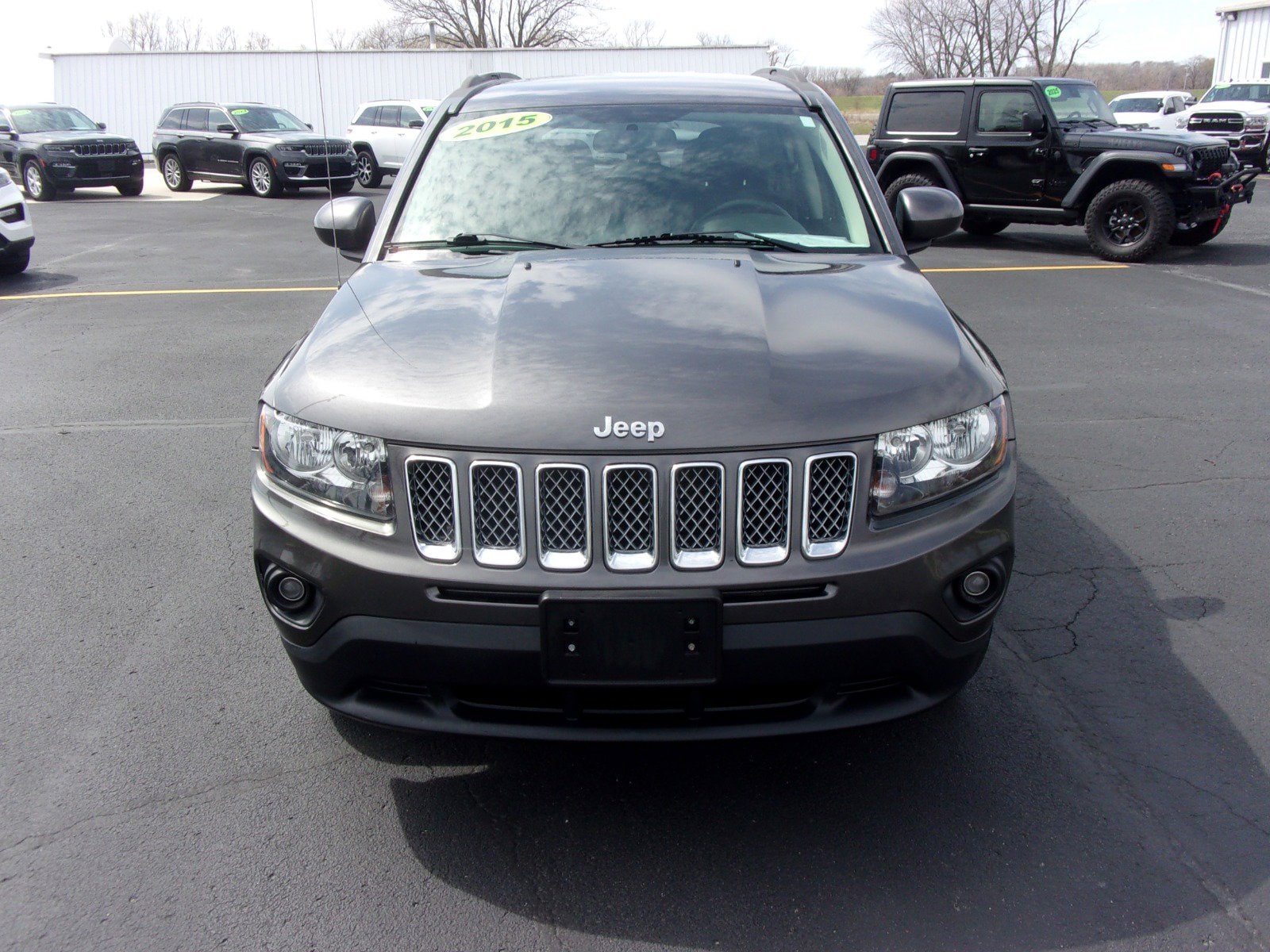 Used 2015 Jeep Compass Latitude with VIN 1C4NJDEB0FD340822 for sale in Red Oak, IA