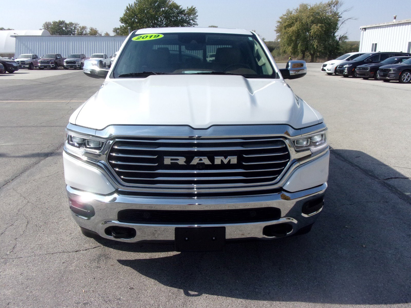 Used 2019 RAM Ram 1500 Pickup Longhorn with VIN 1C6SRFKT6KN563351 for sale in Red Oak, IA