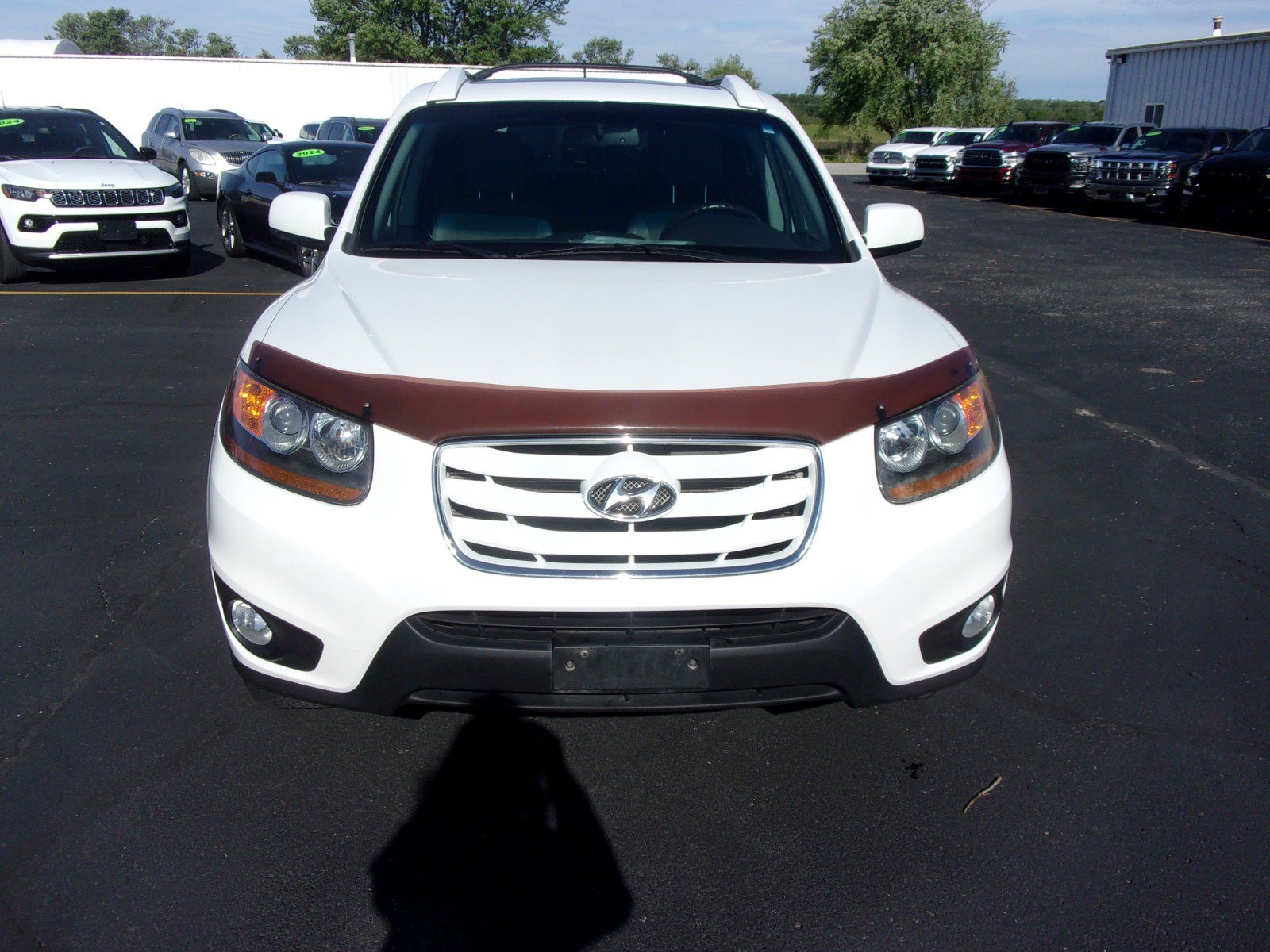 Used 2011 Hyundai Santa Fe SE with VIN 5XYZHDAG4BG028562 for sale in Red Oak, IA