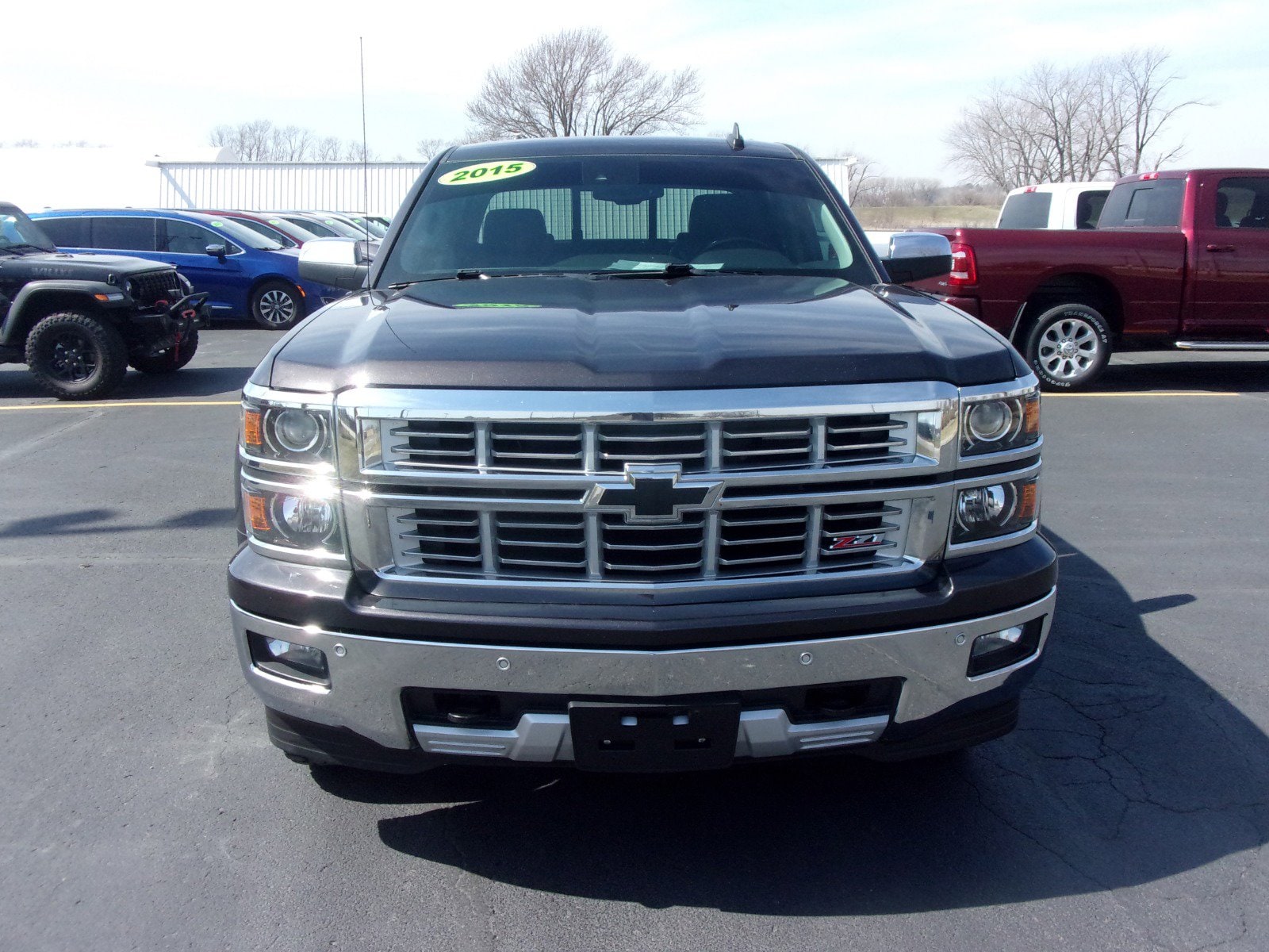 Used 2015 Chevrolet Silverado 1500 LTZ with VIN 3GCUKSECXFG242535 for sale in Red Oak, IA