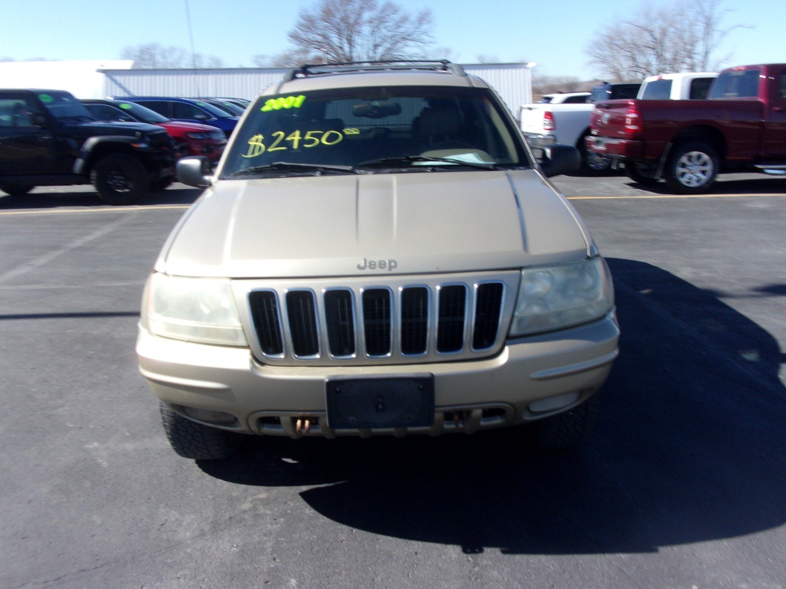 Used 2001 Jeep Grand Cherokee LIMITED with VIN 1J4GW58N61C592587 for sale in Red Oak, IA
