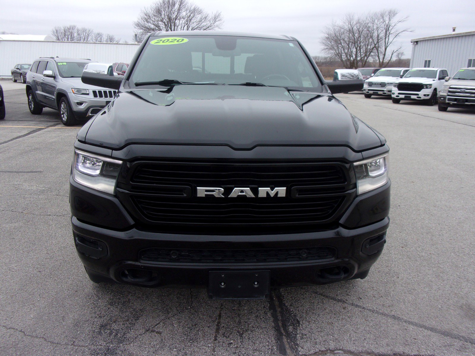 Used 2020 RAM Ram 1500 Pickup Laramie with VIN 1C6SRFJT4LN274245 for sale in Red Oak, IA