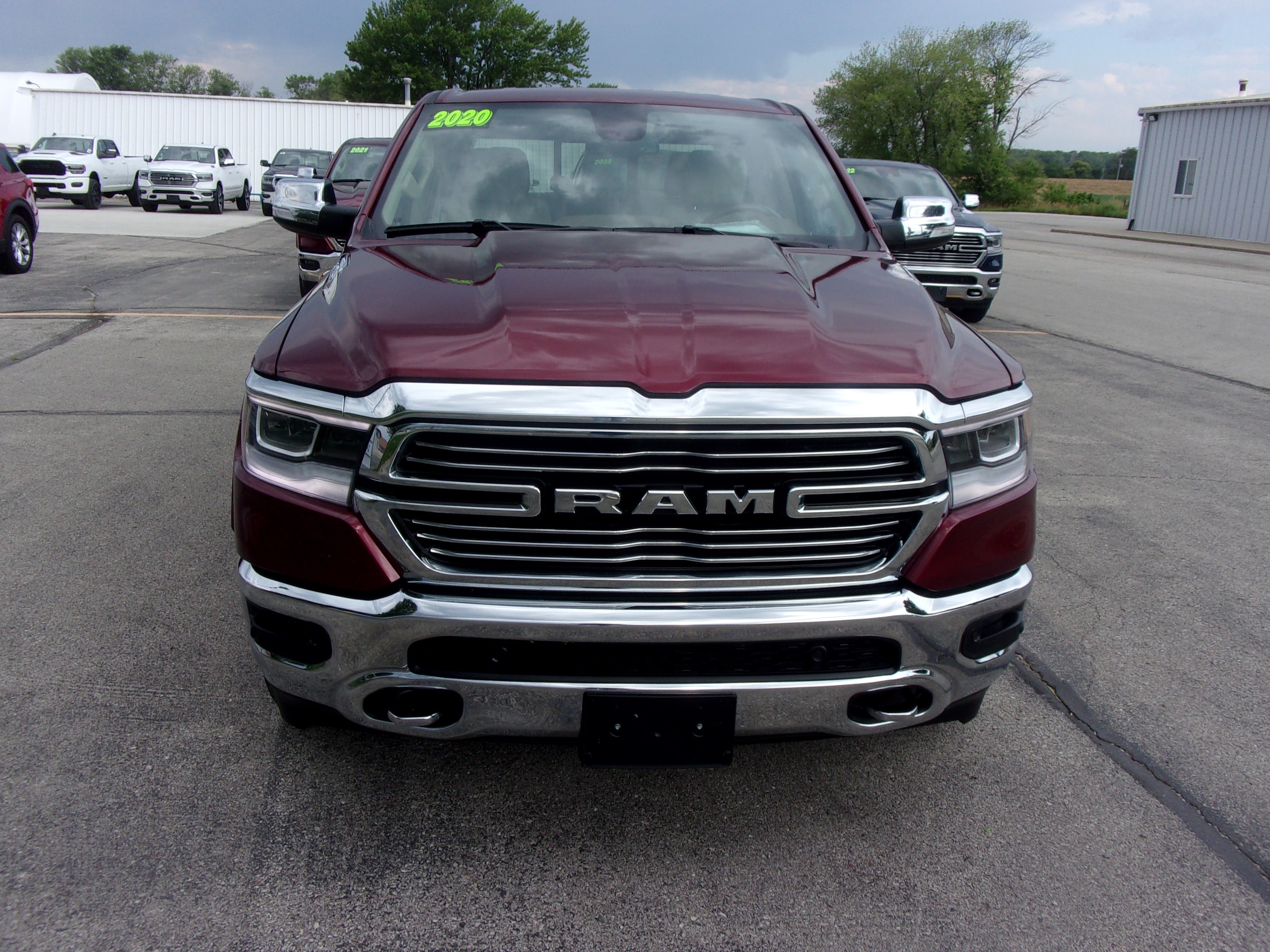 Used 2020 RAM Ram 1500 Pickup Laramie with VIN 1C6SRFJT4LN324738 for sale in Red Oak, IA