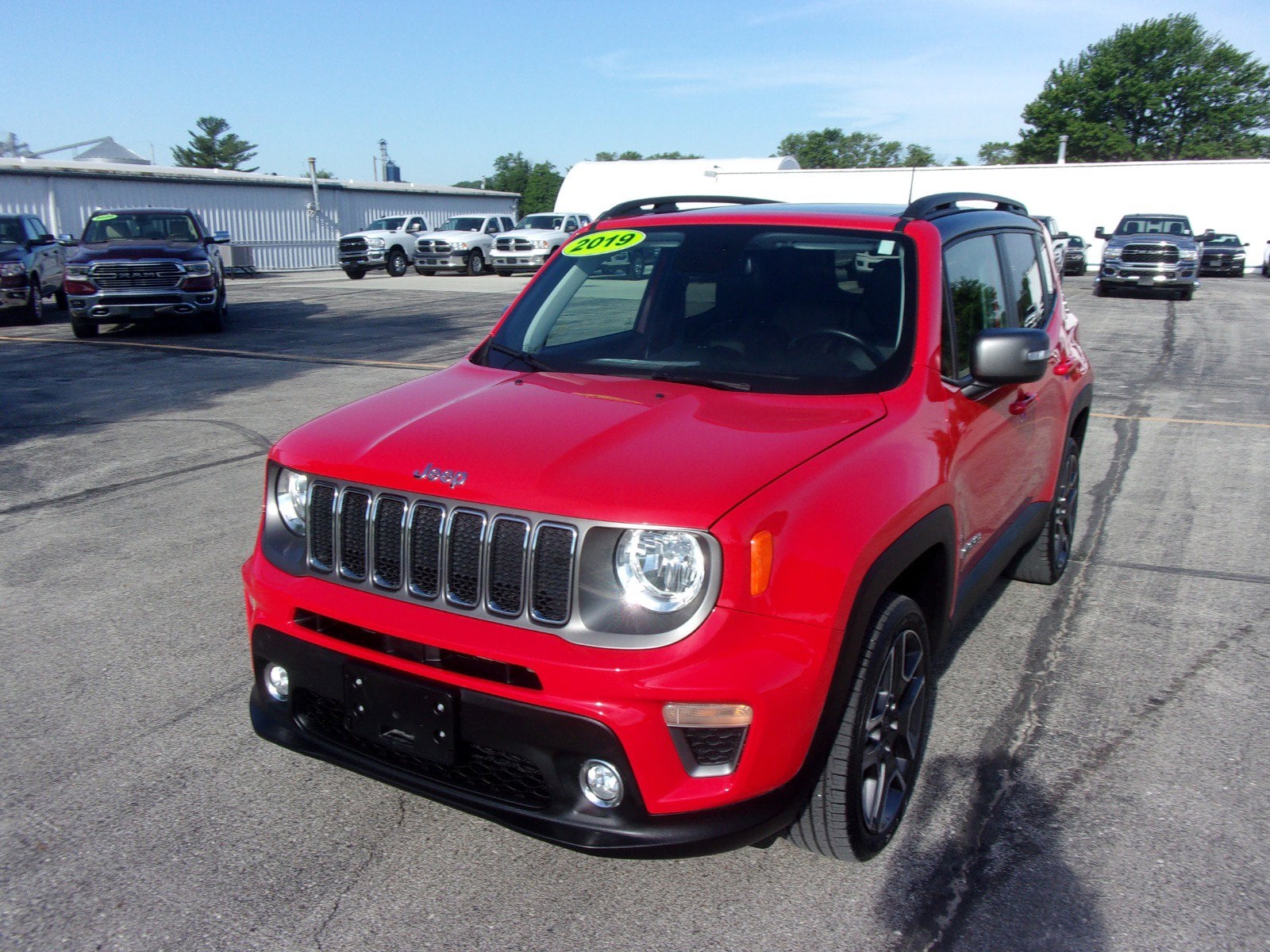 Used 2019 Jeep Renegade Limited with VIN ZACNJBD10KPJ90619 for sale in Red Oak, IA