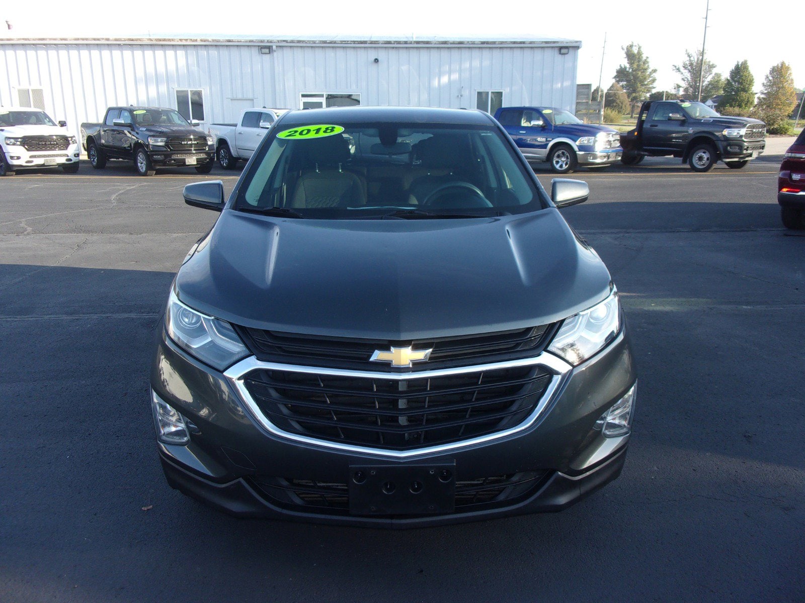 Used 2018 Chevrolet Equinox LT with VIN 3GNAXSEV2JS582894 for sale in Red Oak, IA