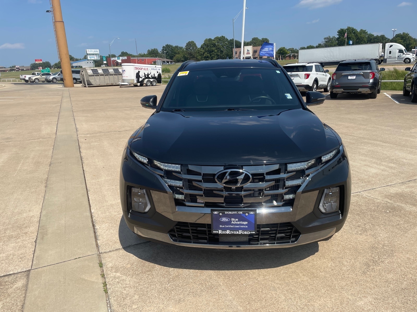 Certified 2022 Hyundai Santa Cruz Limited with VIN 5NTJEDAF4NH007478 for sale in Durant, OK