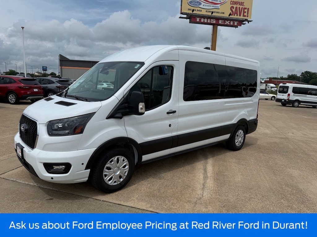 New 2026 Ford Transit Commercial Passenger Van XLT VAN