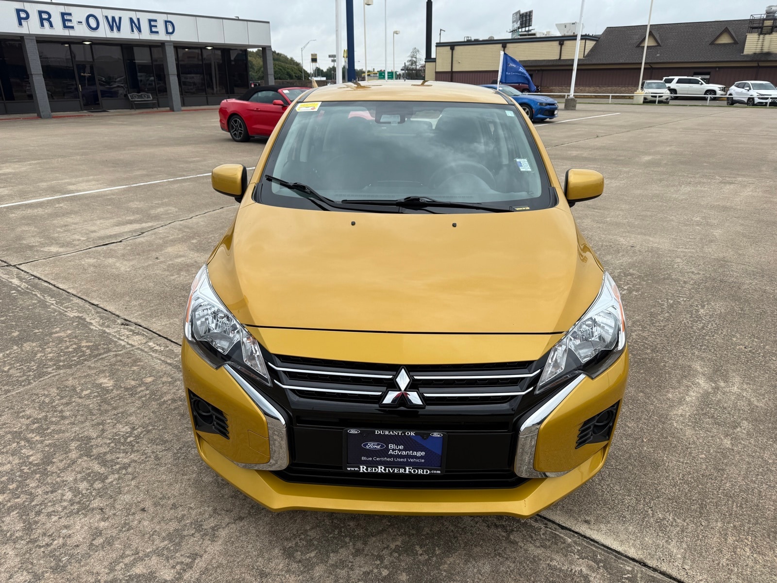 Certified 2024 Mitsubishi Mirage ES with VIN ML32AUHJ4RH007691 for sale in Durant, OK
