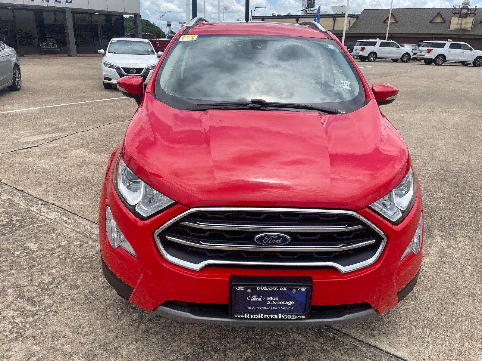 Certified 2021 Ford EcoSport Titanium with VIN MAJ6S3KL9MC400503 for sale in Durant, OK