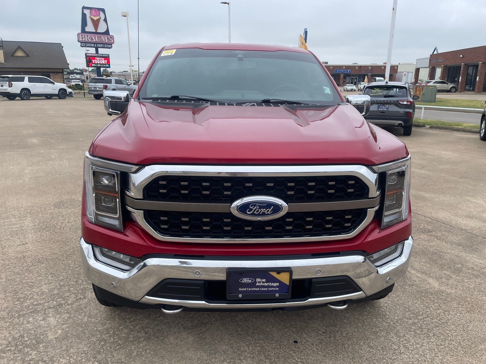 Certified 2021 Ford F-150 King Ranch with VIN 1FTFW1E87MFA59255 for sale in Durant, OK