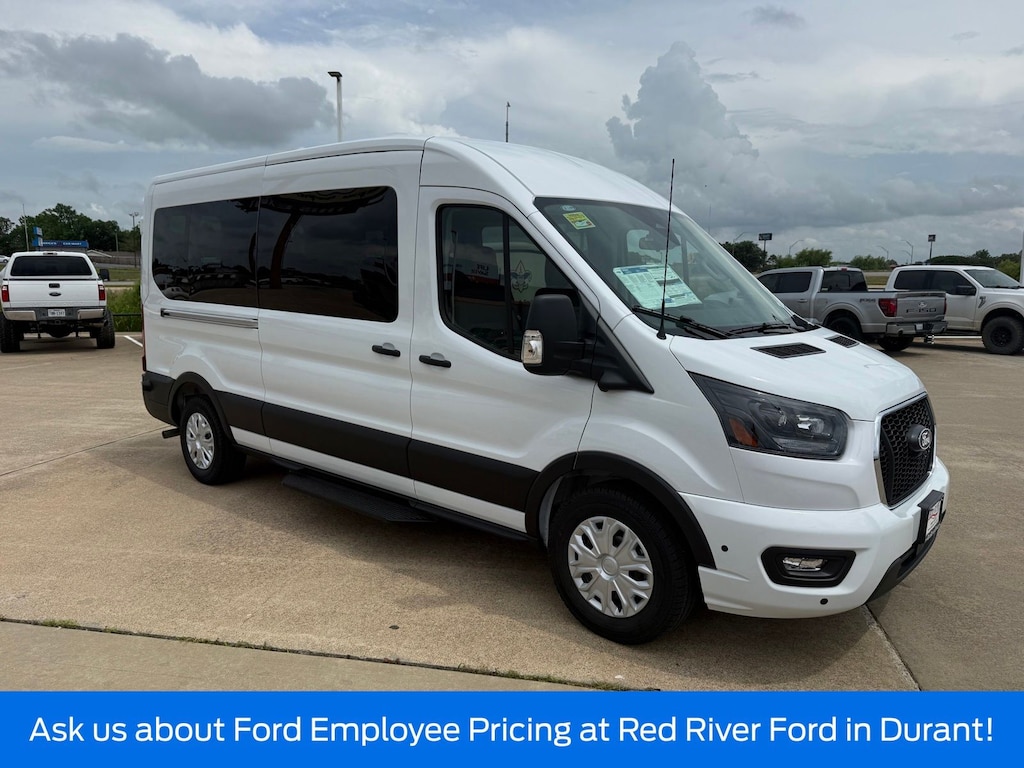 New 2026 Ford Transit Commercial Passenger Van XLT VAN