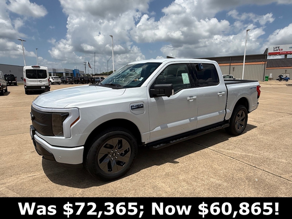 New 2025 Ford F-150 Lightning Flash TRUCK