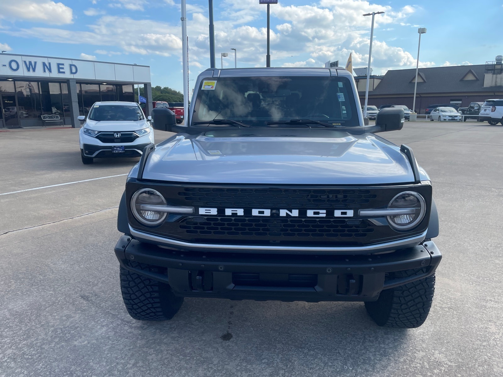 Certified 2023 Ford Bronco 2-Door Wildtrak with VIN 1FMDE5CP5PLB86616 for sale in Durant, OK