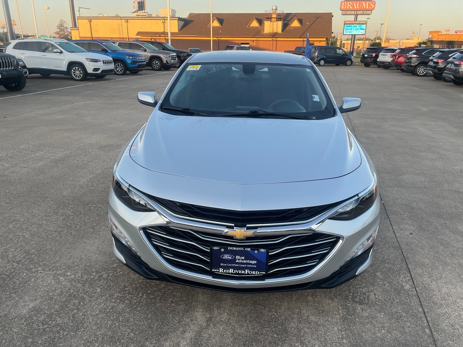 Certified 2022 Chevrolet Malibu 1LT with VIN 1G1ZD5ST5NF114539 for sale in Durant, OK