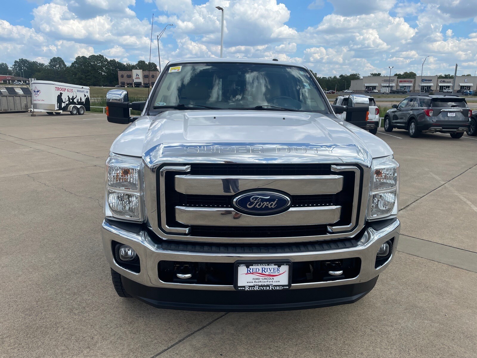 Used 2016 Ford F-250 Super Duty Lariat with VIN 1FT7W2BTXGEC02468 for sale in Durant, OK