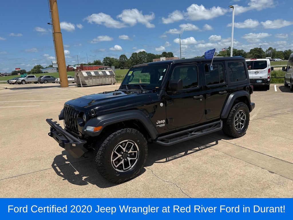 Certified 2020 Jeep Wrangler Unlimited Sport S SUV