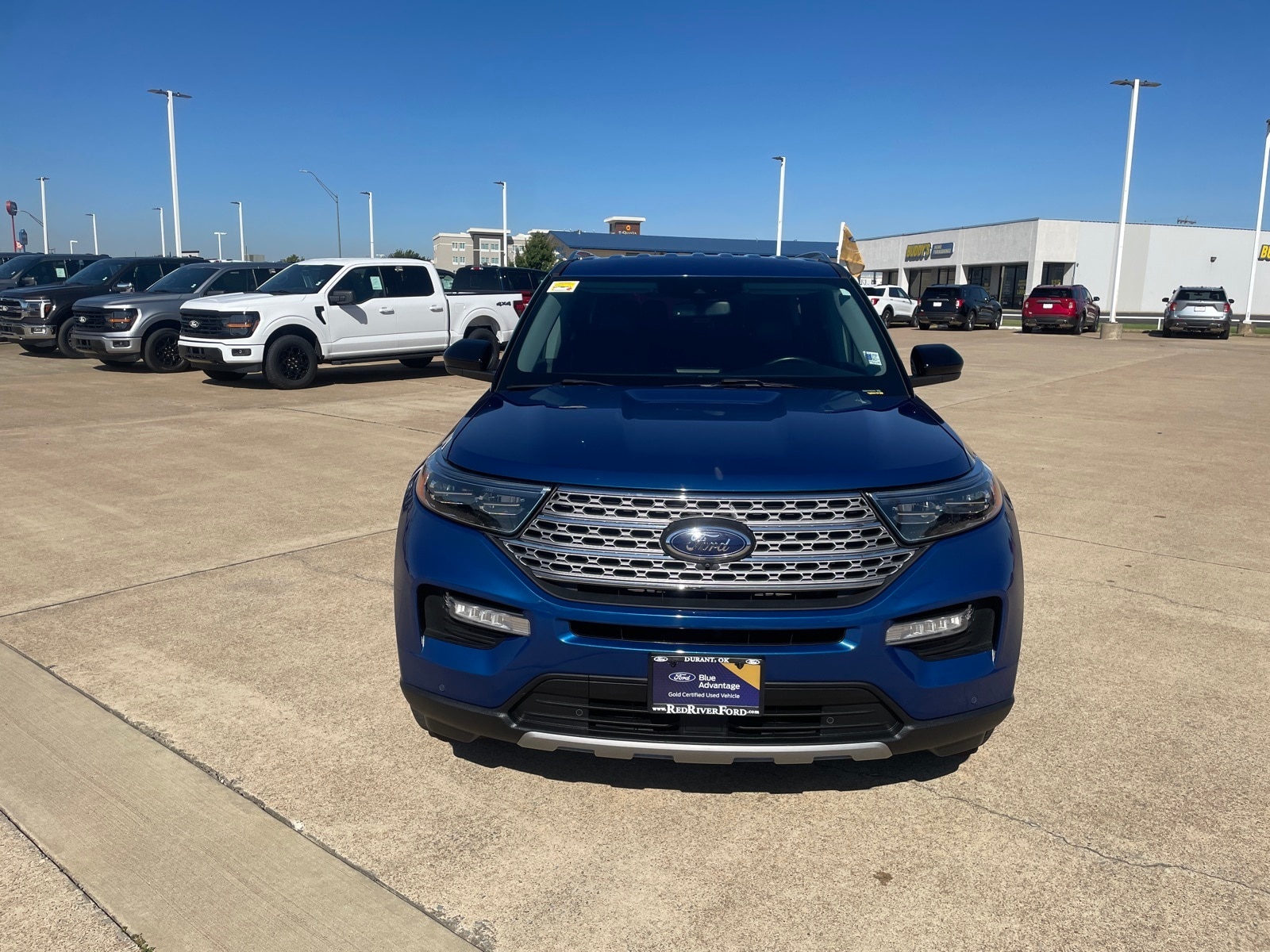 Certified 2022 Ford Explorer Limited with VIN 1FMSK7FH7NGB06058 for sale in Durant, OK