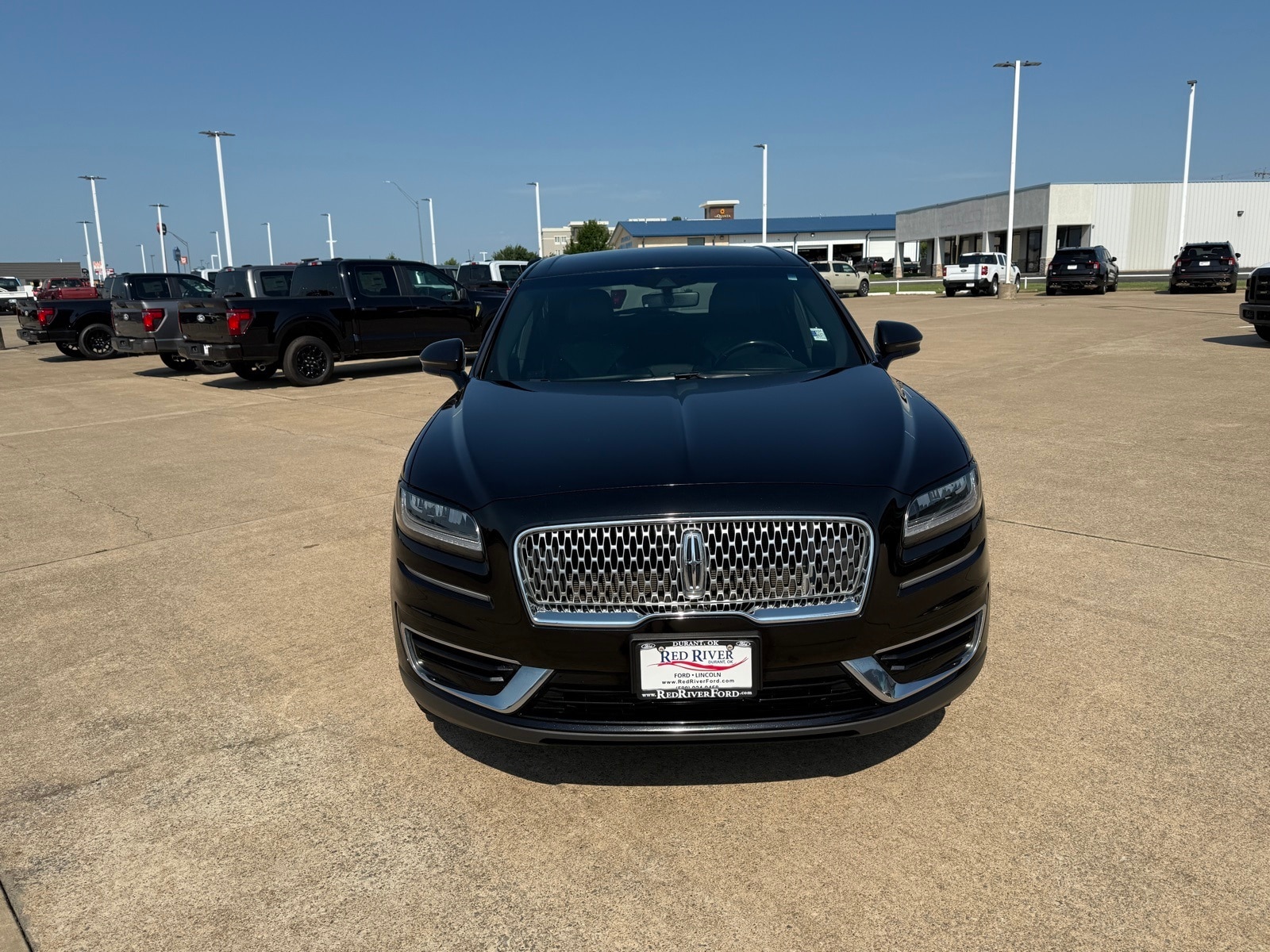 Used 2020 Lincoln Nautilus Base with VIN 2LMPJ6J97LBL10273 for sale in Durant, OK
