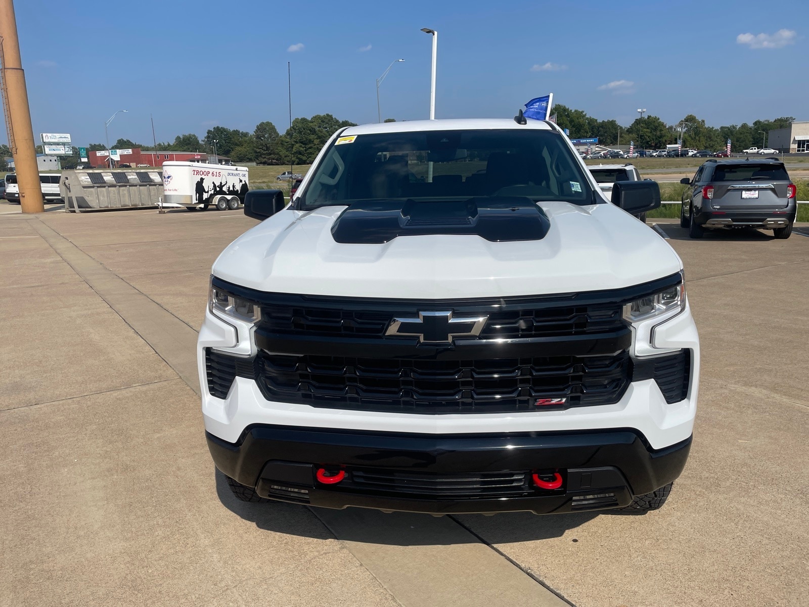 Certified 2023 Chevrolet Silverado 1500 LT Trail Boss with VIN 3GCPDFEK4PG286053 for sale in Durant, OK