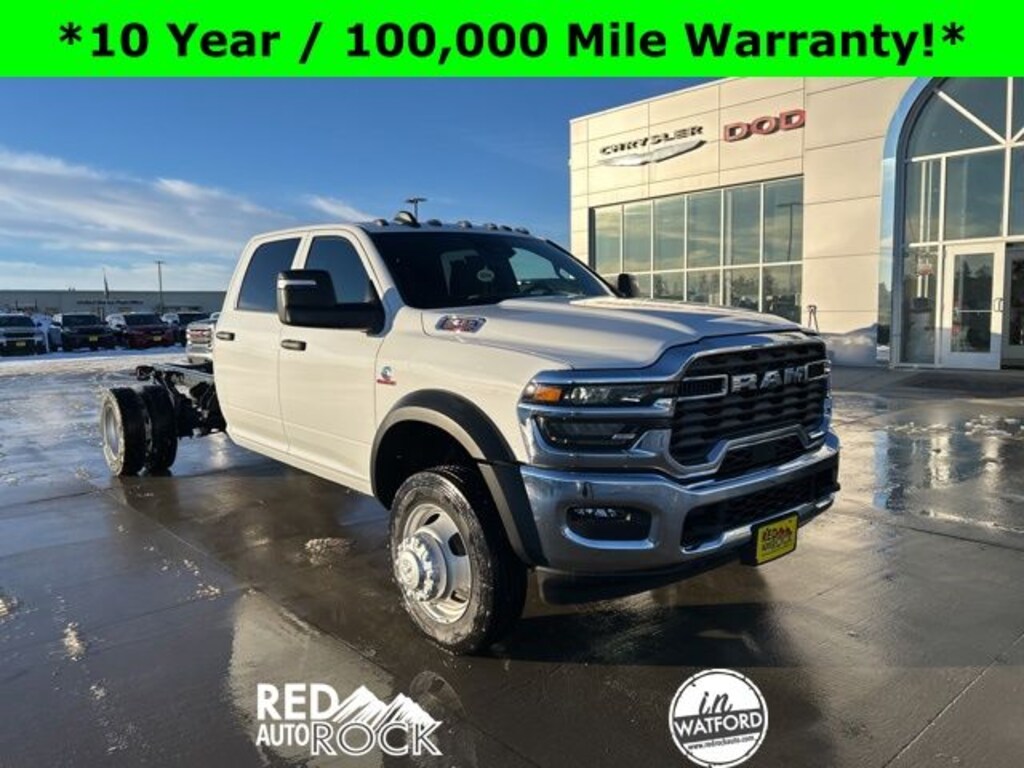 New 2026 Ram 5500 Chassis Cab TRADESMAN CREW 4X4 84' CA Pickup
