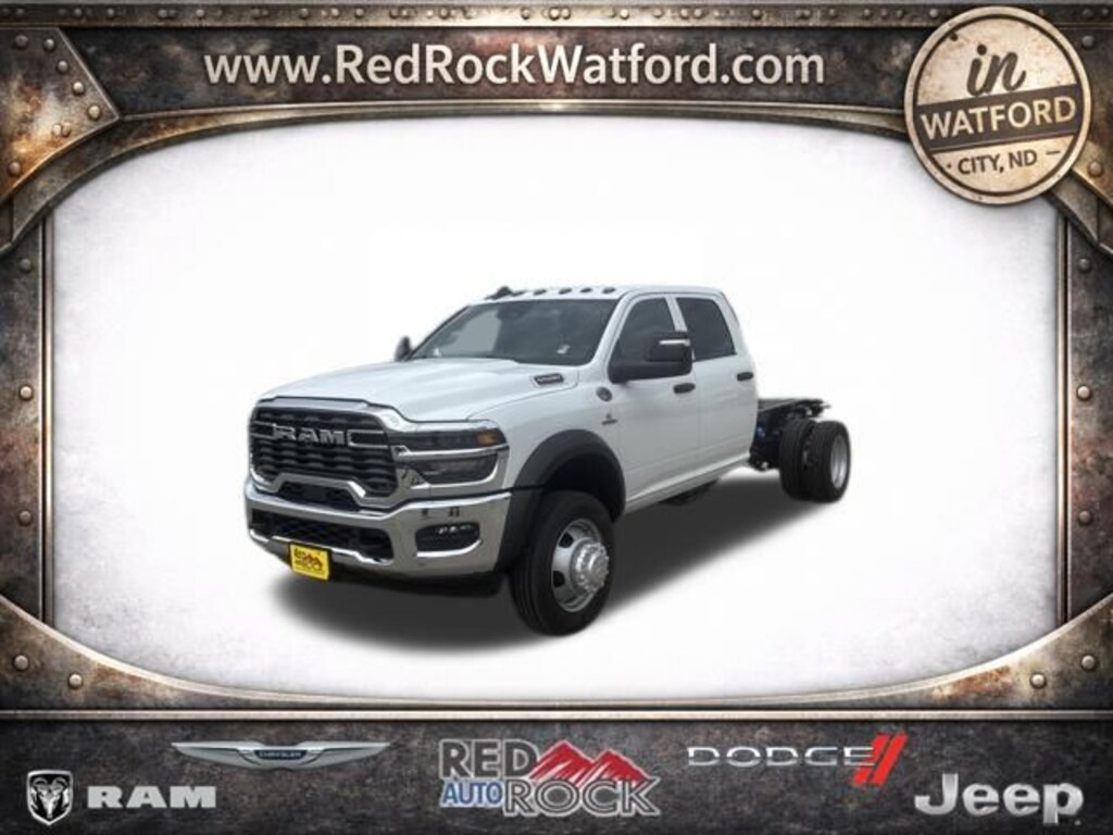 New 2026 Ram 5500 TRADESMAN CHASSIS CREW CAB 4X4 60' CA Pickup