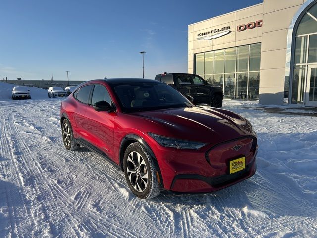 Used 2021 Ford Mustang Mach-E Premium AWD with VIN 3FMTK3SU7MMA03906 for sale in Watford City, ND