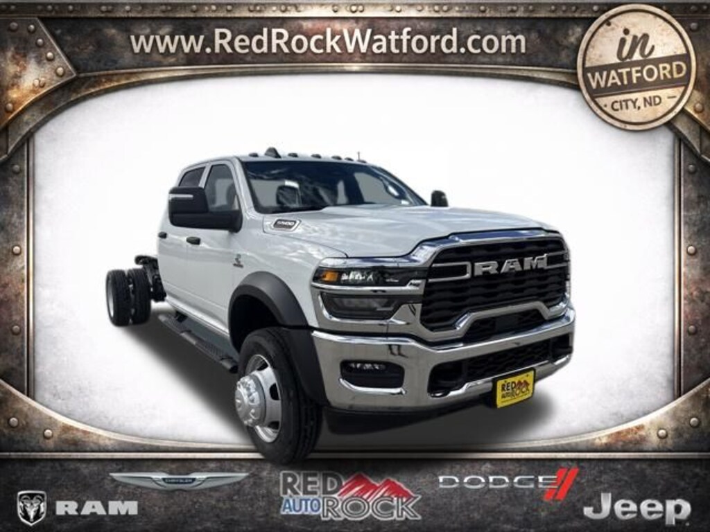 New 2026 Ram 5500 Chassis Cab TRADESMAN CREW 4X4 84' CA Pickup