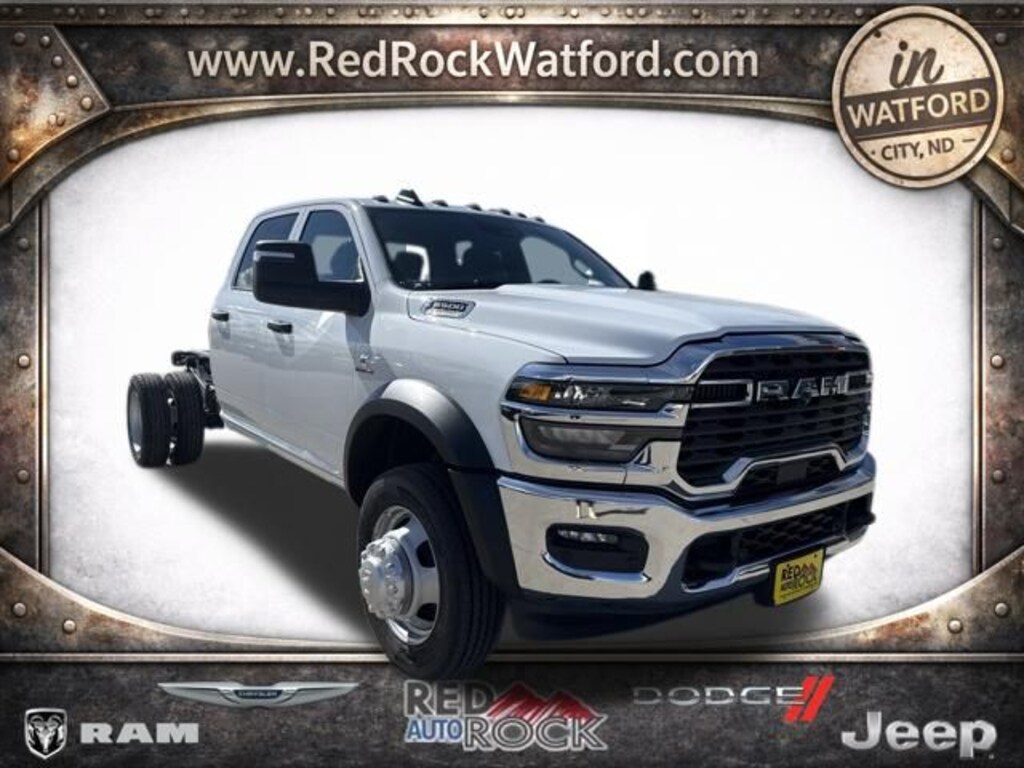 New 2026 Ram 5500 TRADESMAN CHASSIS CREW CAB 4X4 60' CA Pickup