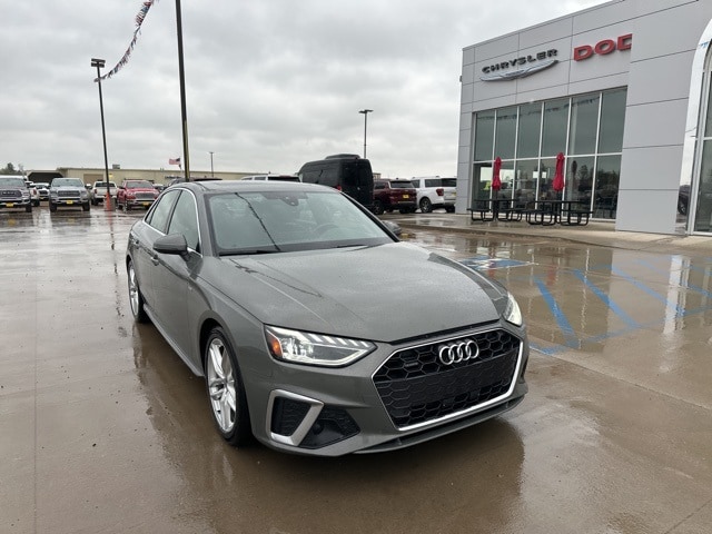 Used 2023 Audi A4 Premium Plus with VIN WAUEAAF40PA020222 for sale in Watford City, ND