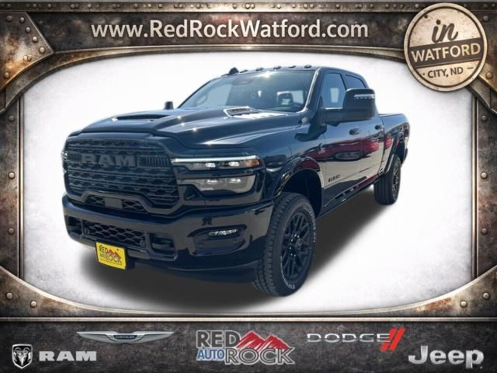 New 2026 Ram 3500 LIMITED CREW CAB 4X4 6'4 BOX Pickup