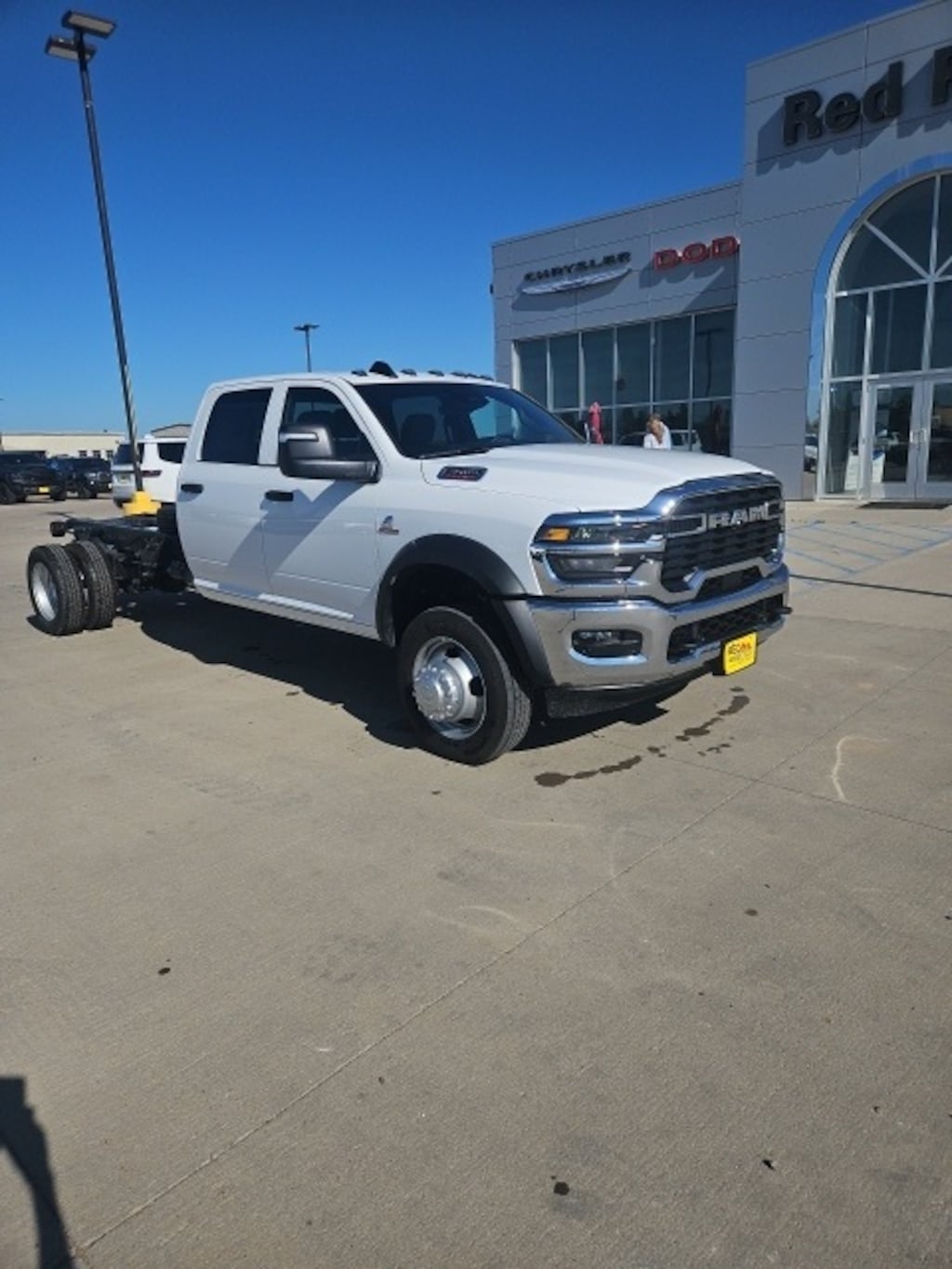 New 2025 Ram 5500 Chassis Cab 5500 TRADESMAN CHASSIS CREW CAB 4X4 84' CA Pickup