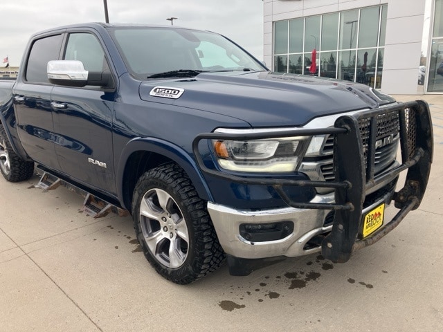 Used 2020 RAM Ram 1500 Pickup Laramie with VIN 1C6SRFJT9LN110750 for sale in Watford City, ND