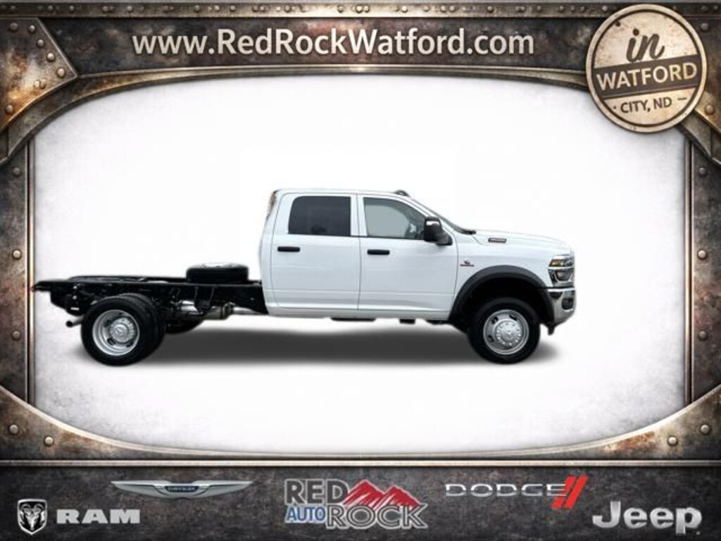 New 2026 Ram 4500 Chassis Cab TRADESMAN CREW 4X4 60' CA Pickup