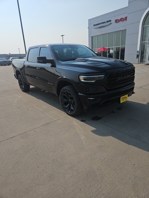 Used 2024 RAM Ram 1500 Pickup Limited with VIN 1C6SRFHT6RN107223 for sale in Watford City, ND
