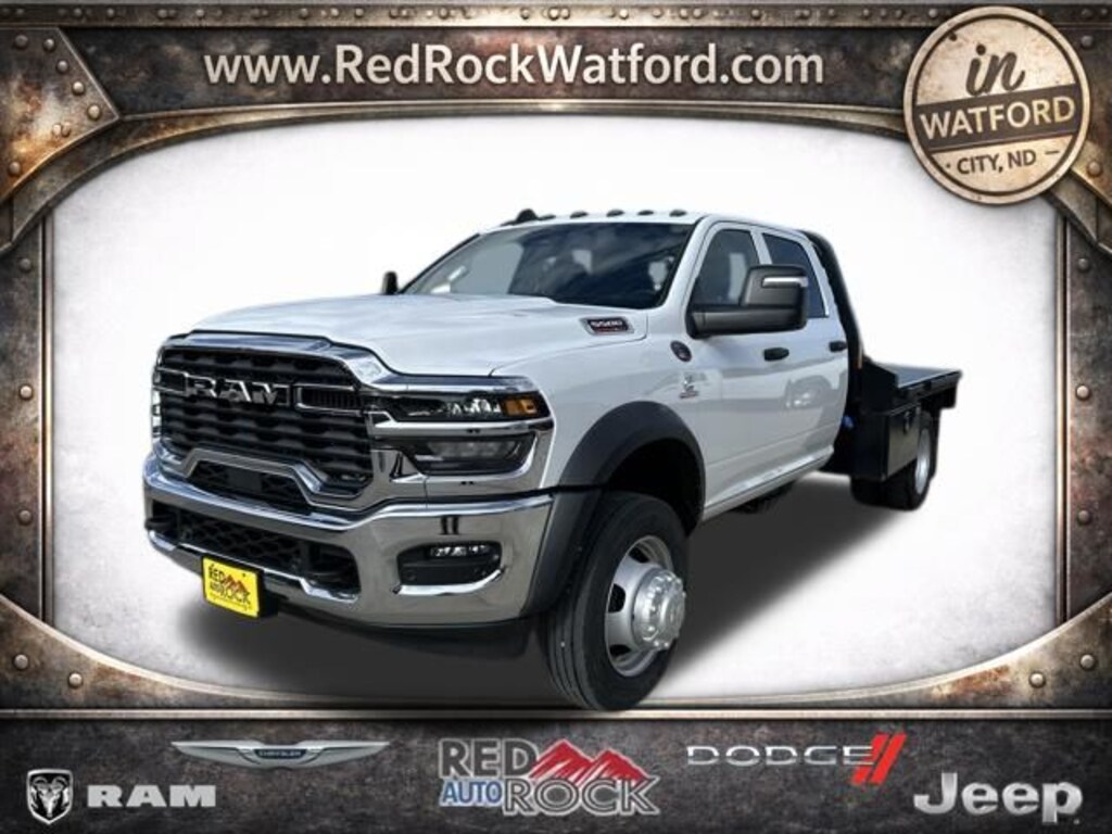 New 2026 Ram 5500 Chassis Cab TRADESMAN CREW 4X4 60' CA Pickup