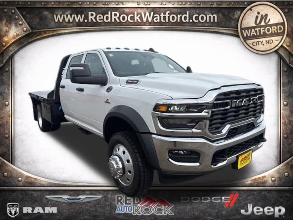 New 2026 Ram 4500 Chassis Cab TRADESMAN CREW 4X4 60' CA Pickup