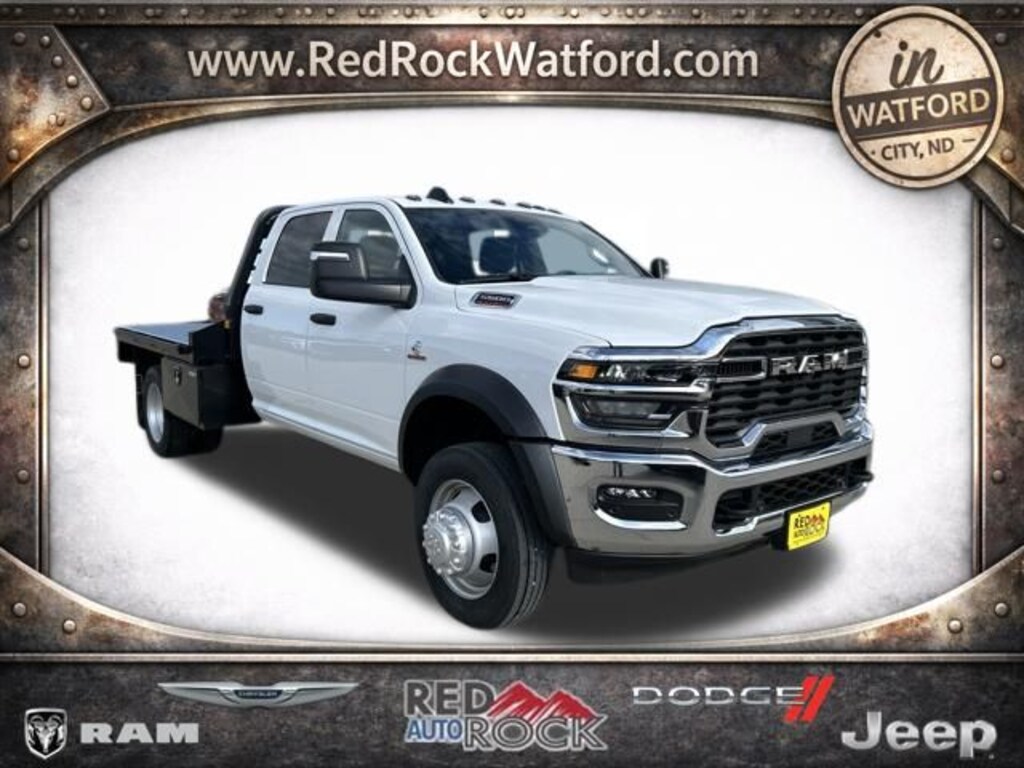 New 2026 Ram 5500 Chassis Cab TRADESMAN CREW 4X4 60' CA Pickup