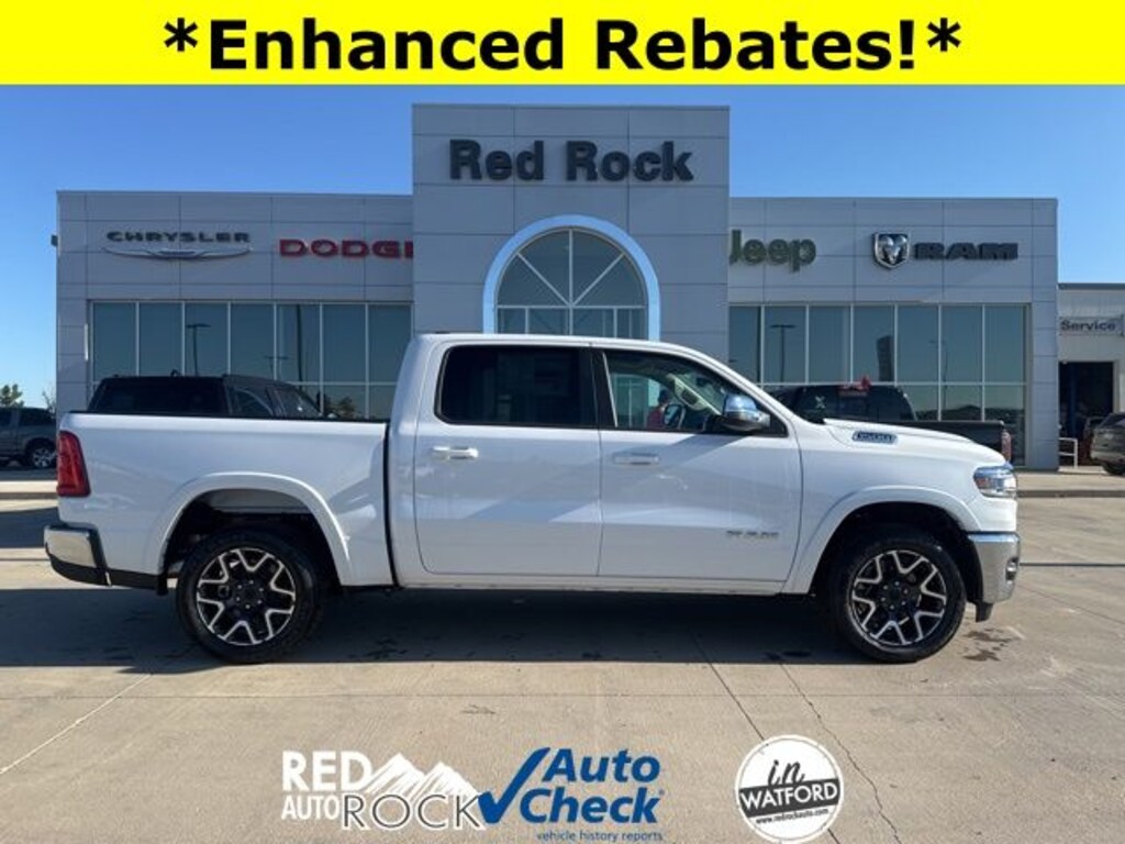 New 2026 Ram 1500 LARAMIE CREW CAB 4X4 5'7 BOX Pickup