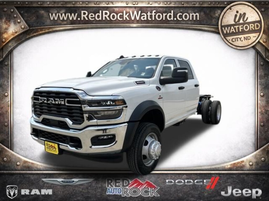 New 2026 Ram 4500 Chassis Cab TRADESMAN CREW 4X4 60' CA Pickup