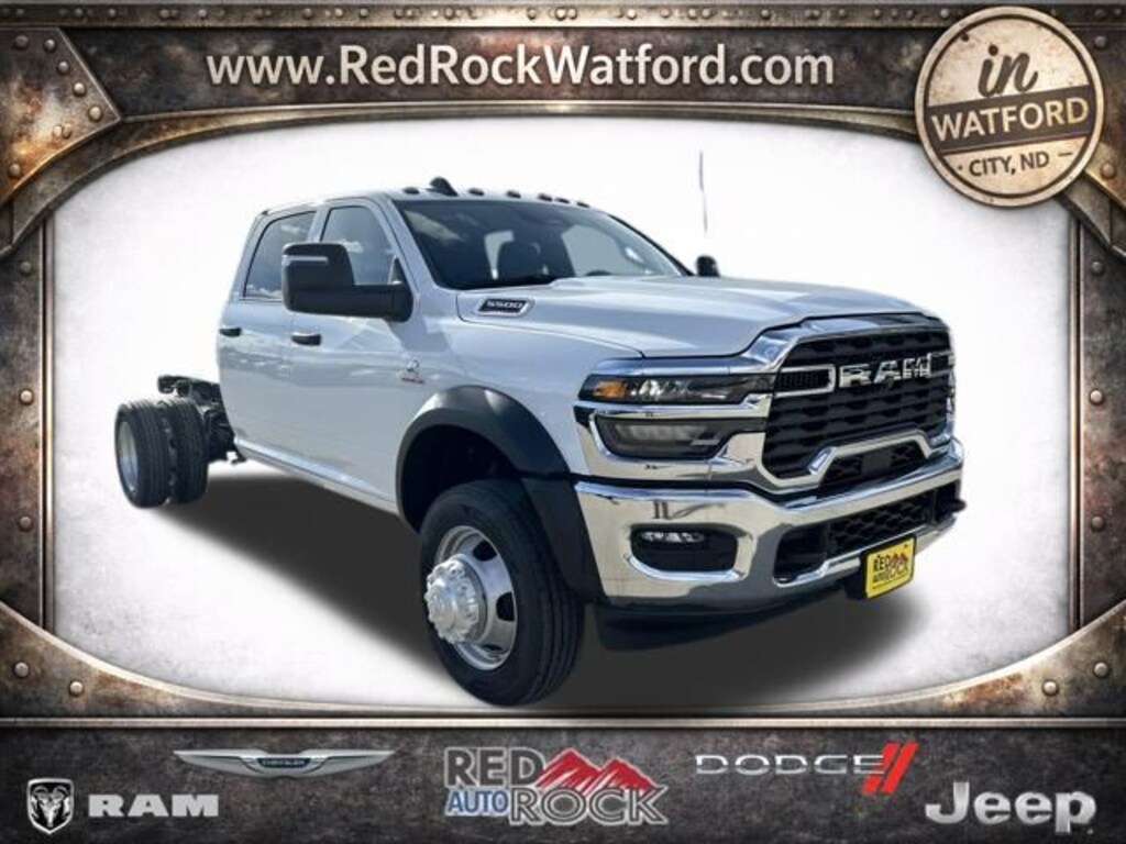 New 2026 Ram 5500 TRADESMAN CHASSIS CREW CAB 4X4 60' CA Pickup