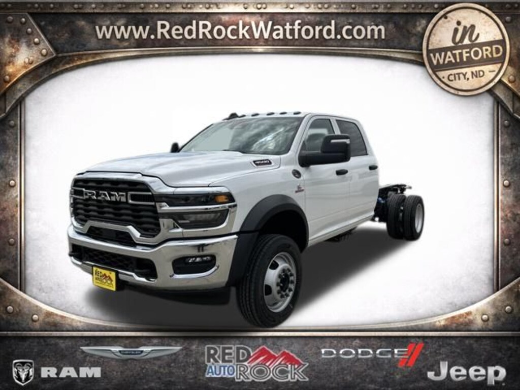 New 2026 Ram 4500 Chassis Cab TRADESMAN CREW 4X4 60' CA Pickup