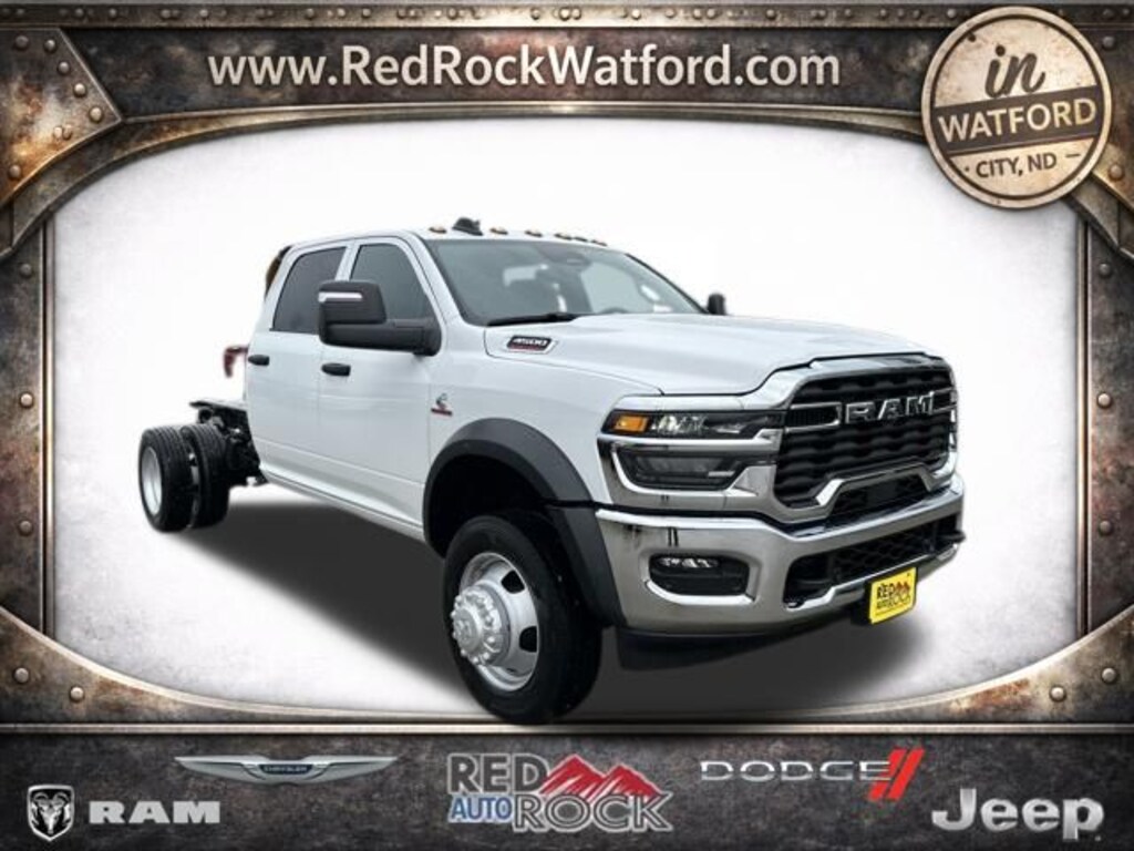 New 2026 Ram 4500 Chassis Cab TRADESMAN CREW 4X4 60' CA Pickup