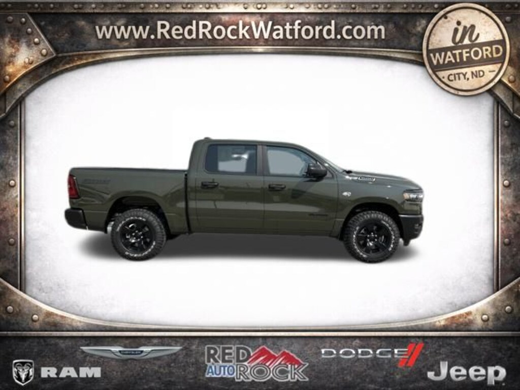 New 2026 Ram 1500 WARLOCK CREW CAB 4X4 5'7 BOX Pickup