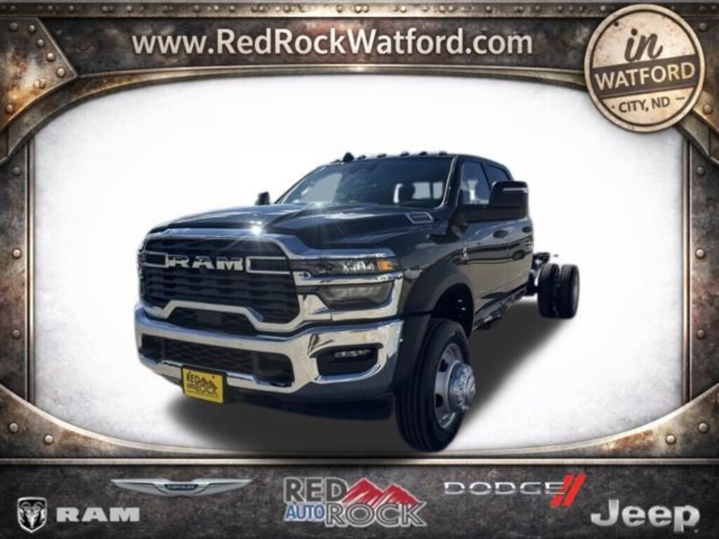 New 2026 Ram 5500 Chassis Cab TRADESMAN CREW 4X4 84' CA Pickup