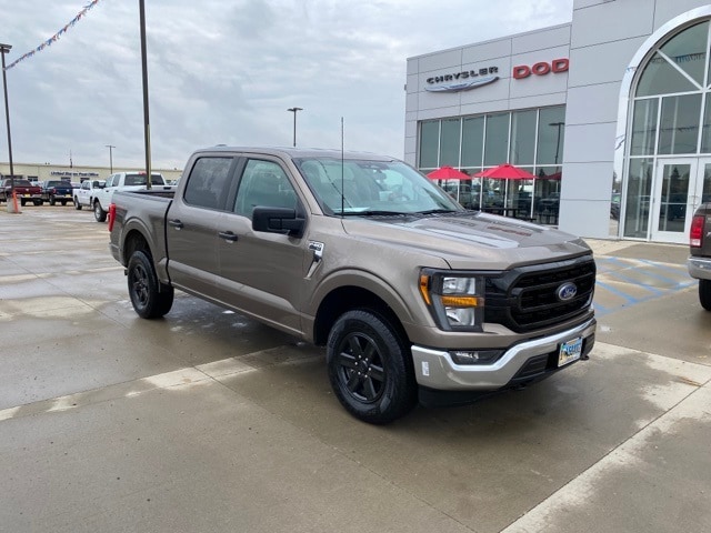 Used 2023 Ford F-150 XLT with VIN 1FTFW1E87PFA36059 for sale in Watford City, ND