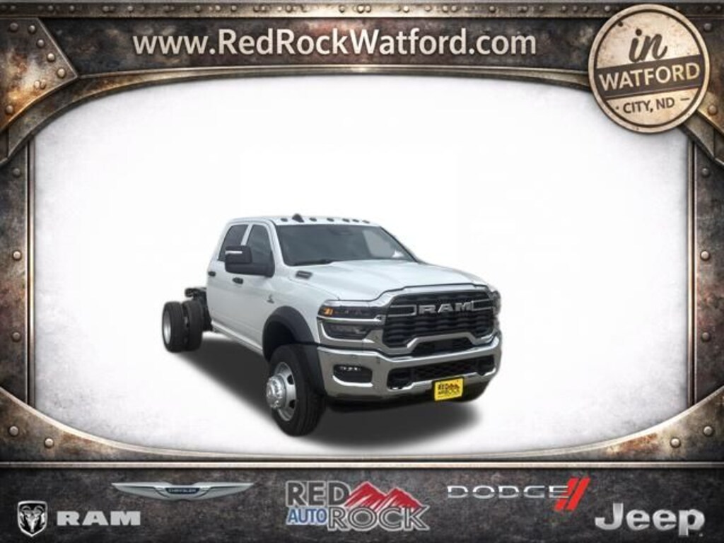 New 2026 Ram 5500 TRADESMAN CHASSIS CREW CAB 4X4 60' CA Pickup