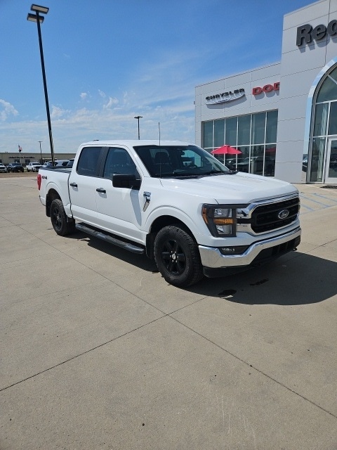 Used 2023 Ford F-150 XLT with VIN 1FTFW1E83PFA75442 for sale in Watford City, ND