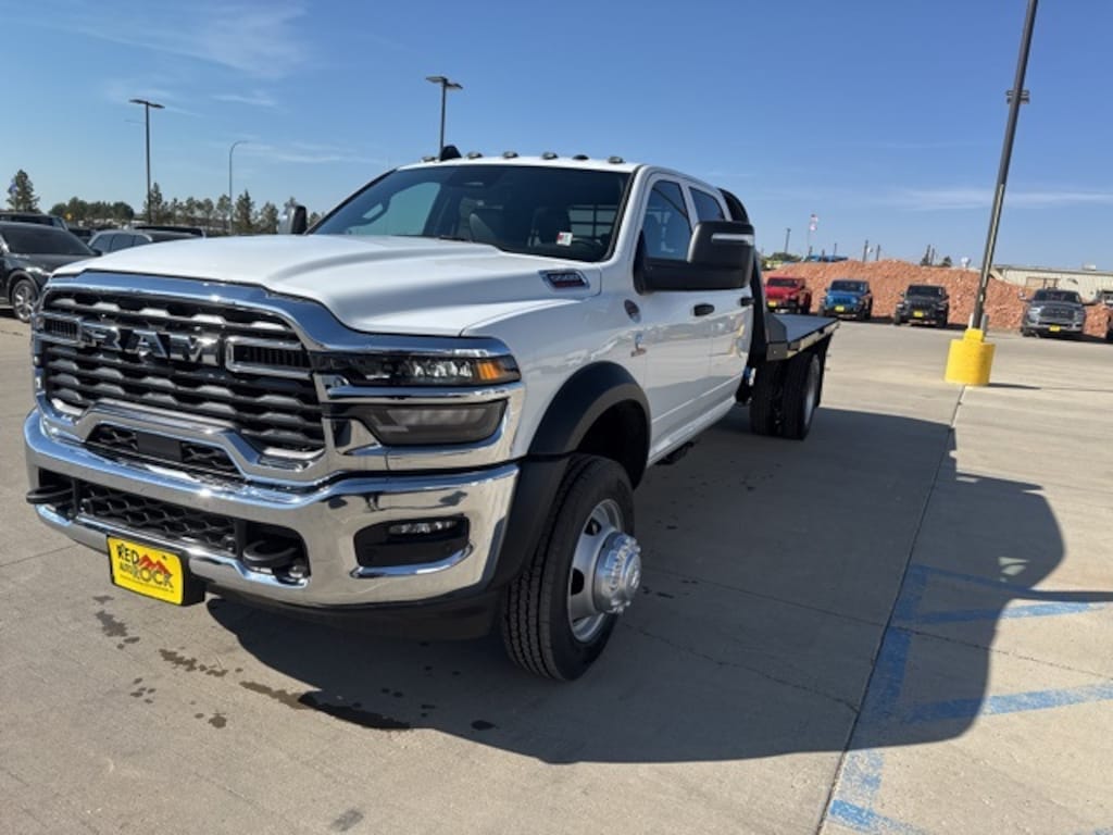 New 2025 Ram 5500 Chassis Cab 5500 TRADESMAN CHASSIS CREW CAB 4X4 84' CA Pickup