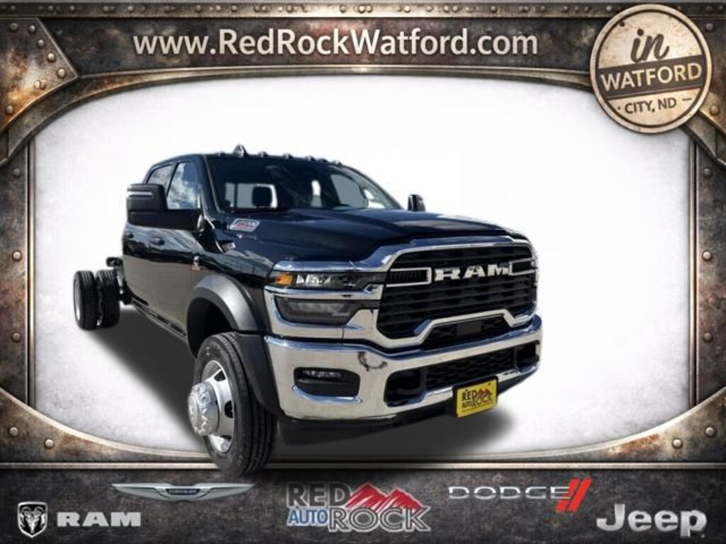New 2026 Ram 5500 Chassis Cab TRADESMAN CREW 4X4 84' CA Pickup